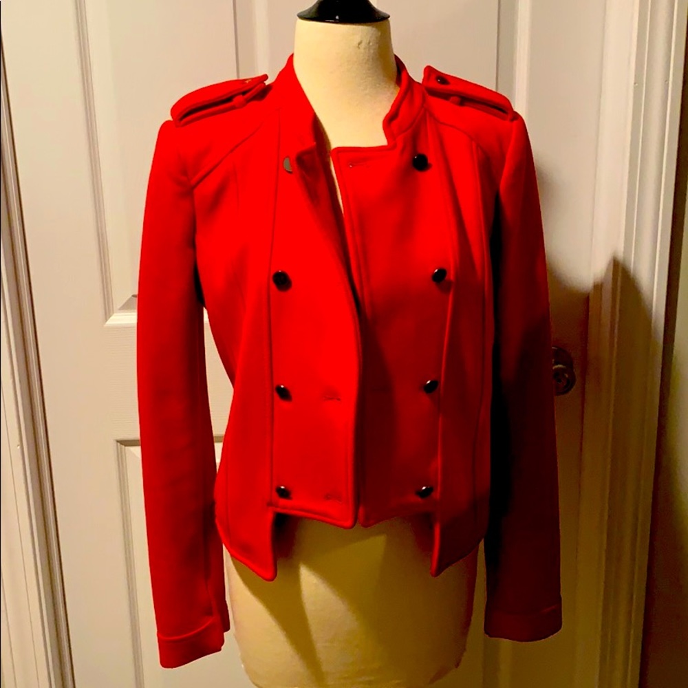 BCBG MAXAZRIA RioRed Double Breasted Jacket - Picture 1 of 7